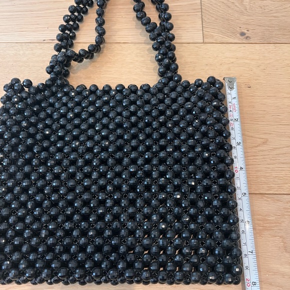 Black Beaded Women’s Evening Bag - Picture 8 of 8